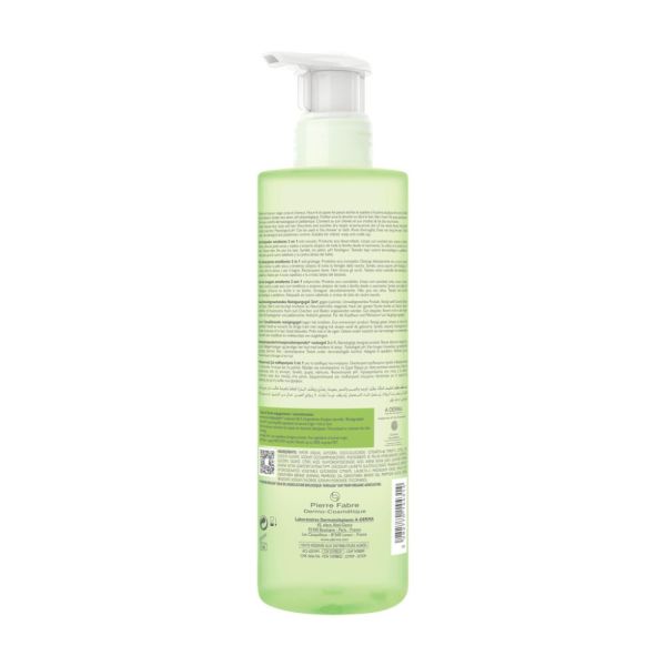 Exomega Control Gel lavant émollient anti-grattage 2en1 Corps et Cheveux 500 ml