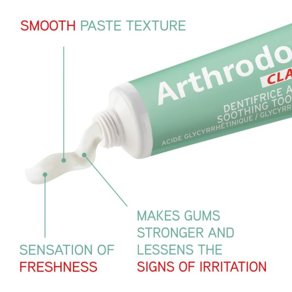 Arthrodont Classic - dentifrice gencives irritées 75 ml