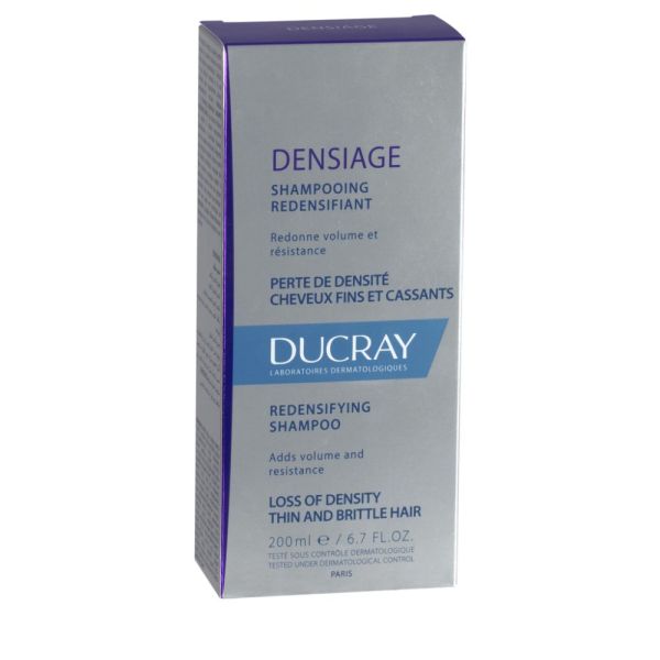 Densiage - Shampooing redensifiant volume et souplesse cheveux 200 ml