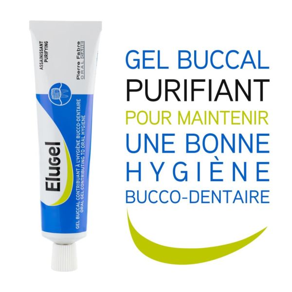 Elugel - gel buccal purifiant 40 ml