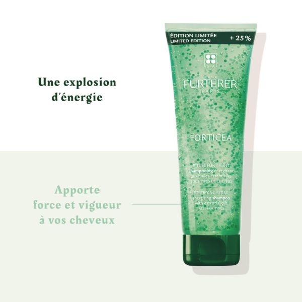 Forticea - Shampooing énergisant aux huiles essentielles 250 ml