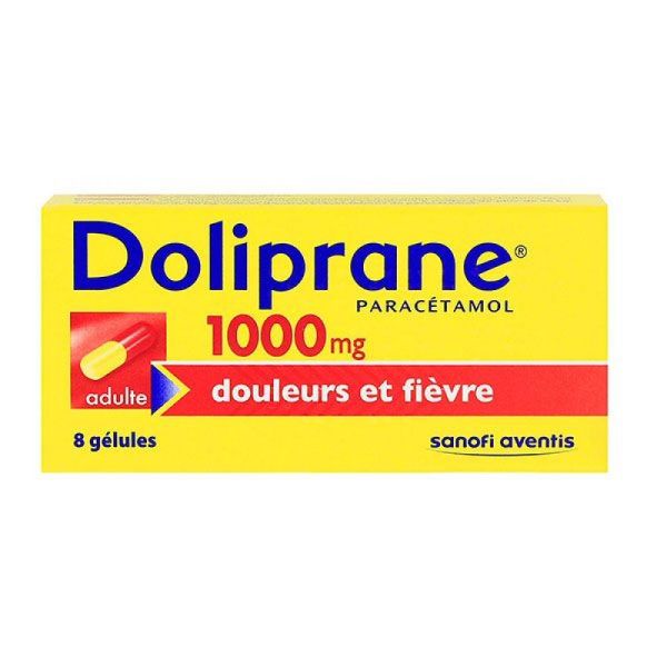 Doliprane 1000mg - 8 gélules