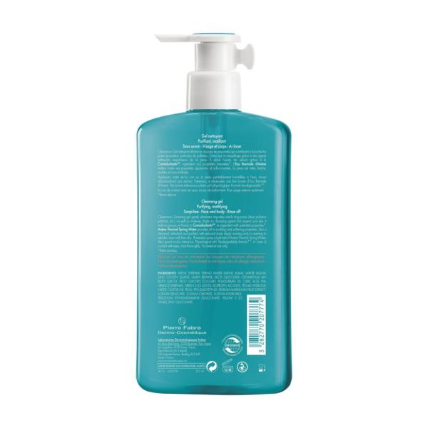 Cleanance Gel nettoyant purifiant matifiant peaux mixte, grasse à imperfections ou à tendance acneique 400 ml