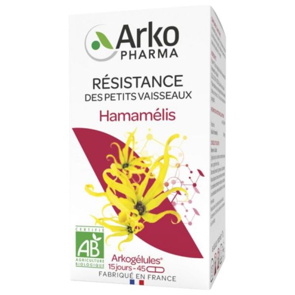 Arkogelules Hamamelis Bio - 45 Gélules