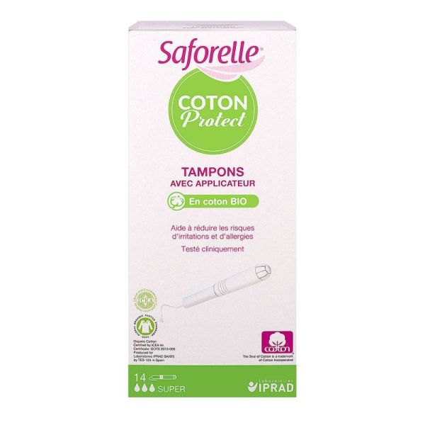 saforelle Tampons avec applicateur Super x14