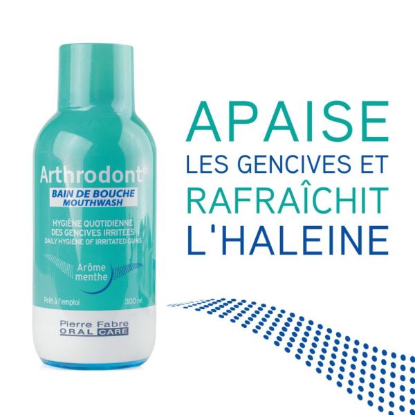 Arthrodont - bain de bouche gencives sensibles 300 ml