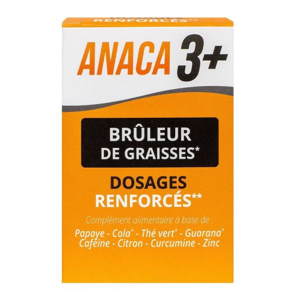 Anaca 3+ Brûleur de graisses 120 gélules