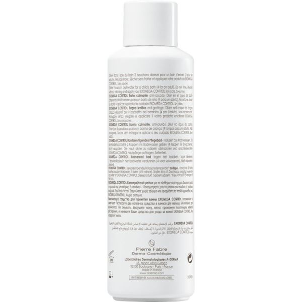 Exomega Control Bain apaisant anti-grattage 250 ml