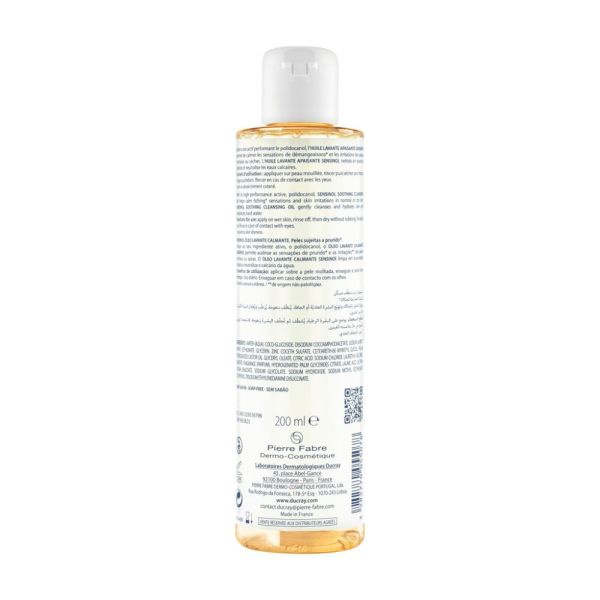 Sensinol - Huile lavante apaisante - visage et corps 200 ml