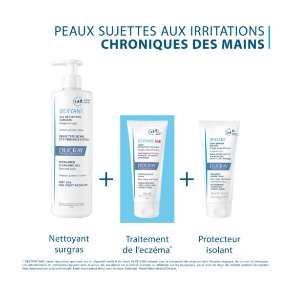 Dexyane MeD - Crème réparatrice apaisante Eczéma 100 ml