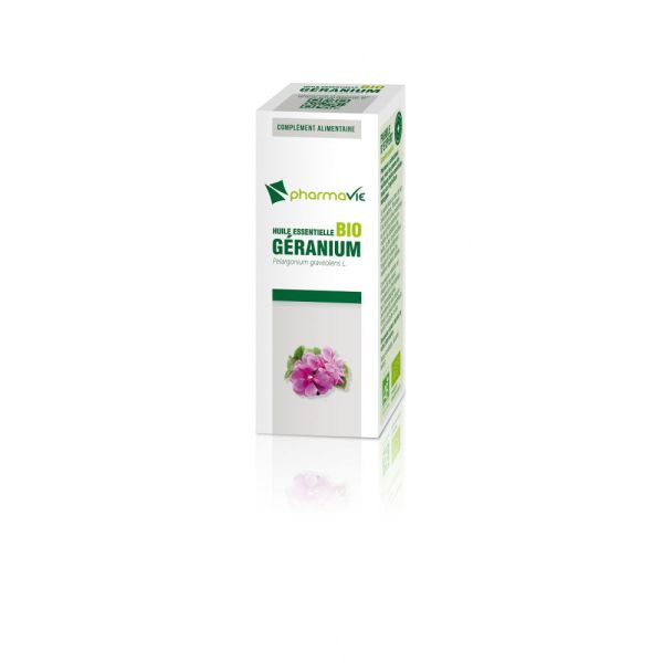 Huile essentielle Bio Géranium - 10ml