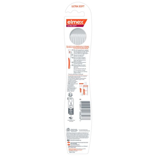 Brosse à dents brins souples elmex® Gamme Ultra Soft