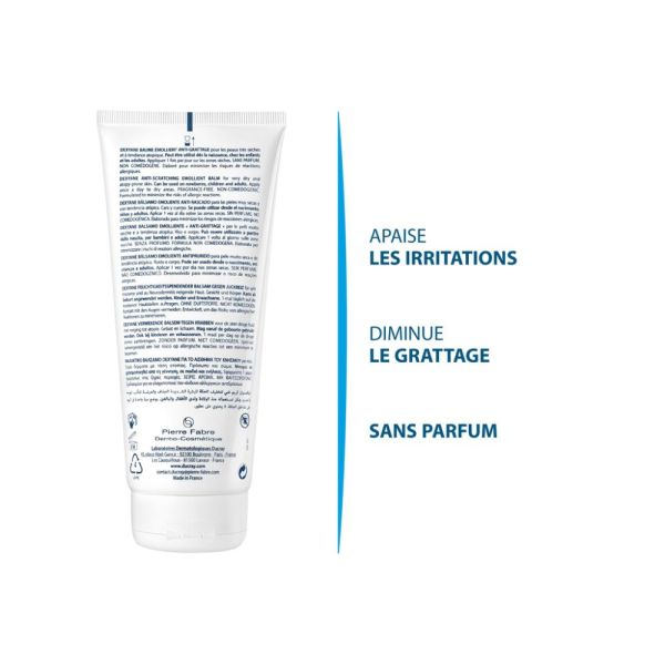 Dexyane - Baume Emollient anti-grattage peaux très sèches et à tendance atopique 200 ml