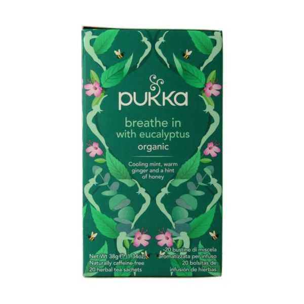 Infusion Menthe poivrée et Réglisse Bio - Pukka Herbs