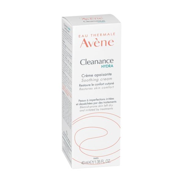 Cleanance HYDRA Crème apaisante peaux desséchées et irritées par traitements 40 ml