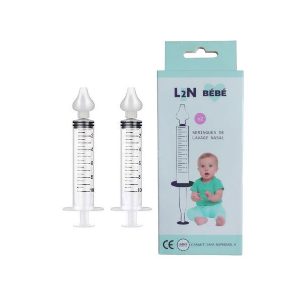 SERINGUE NASALE BEBE BOITE DE 2 SERINGUES