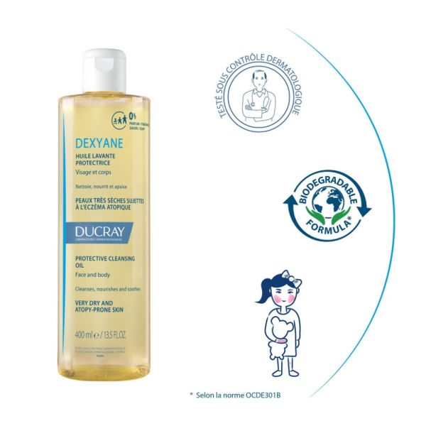 Dexyane - Huile lavante protectrice 400 ml