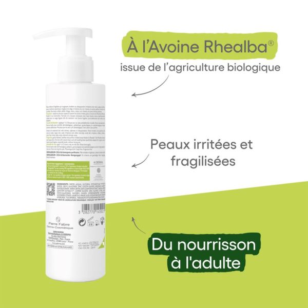 Dermalibour+ Cica-Gel moussant assainissant 200 ml