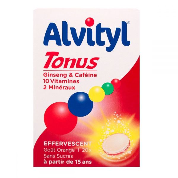 Alvityl Alvityl Tonus 20 Comprim s Effervescents