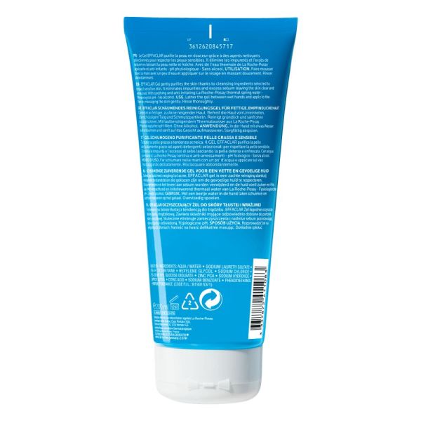 Effaclar Gel moussant purifiant 200ml