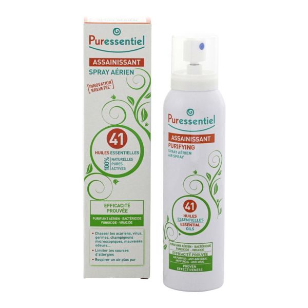 Spray aérien assainissant 41 huiles essentielles Puressentiel x 200 ml