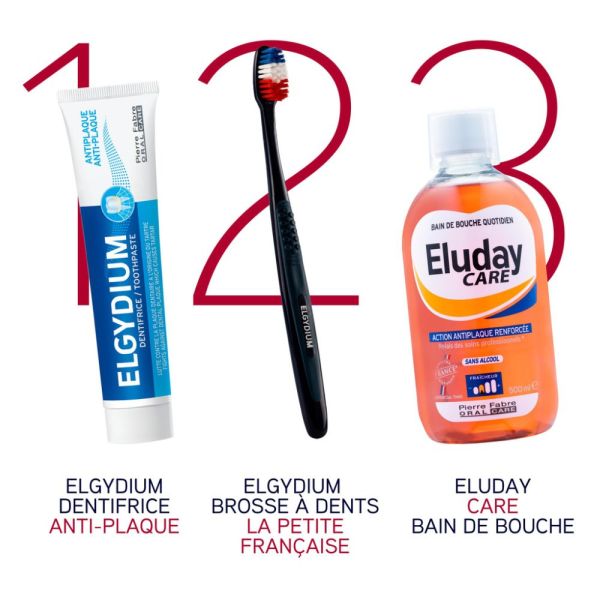 ELGYDIUM La Petite Française - brosse à dents 1 u