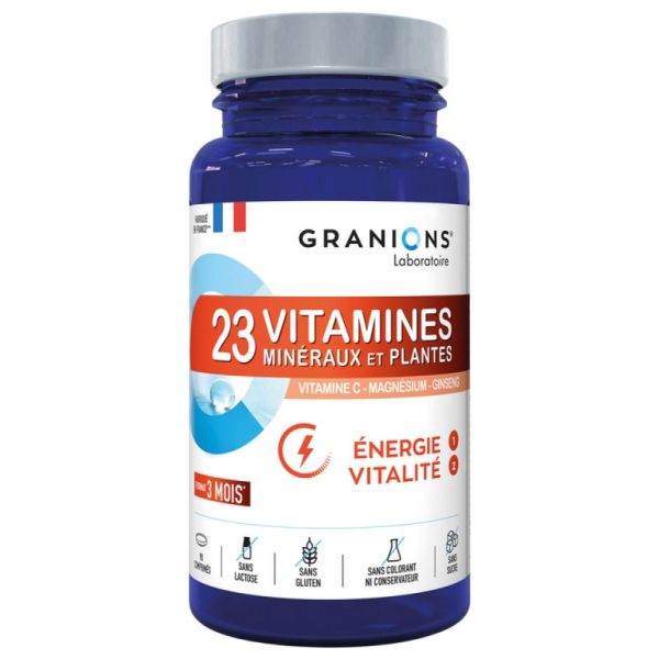 23 Vitamines Energie & Vitalité - 90 Comprimés