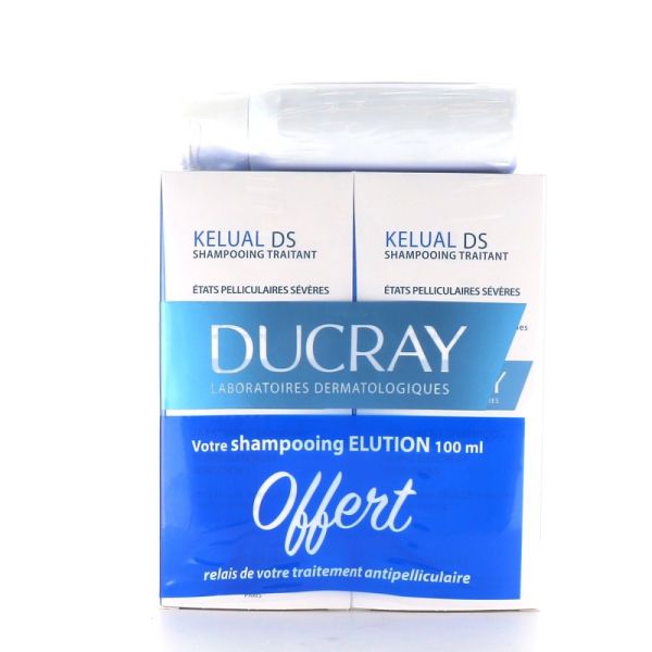 Kelual Shampooing - Lot de 2+elution Off