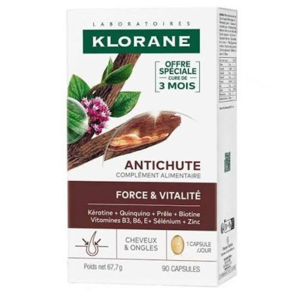 Antichute Force et Vitalité - 90 Capsules