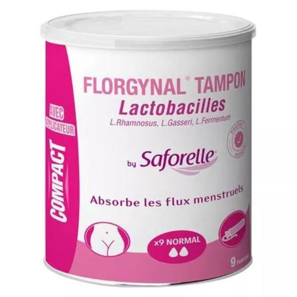 Florgynal Tampon avec applicateur Normal boite de 9