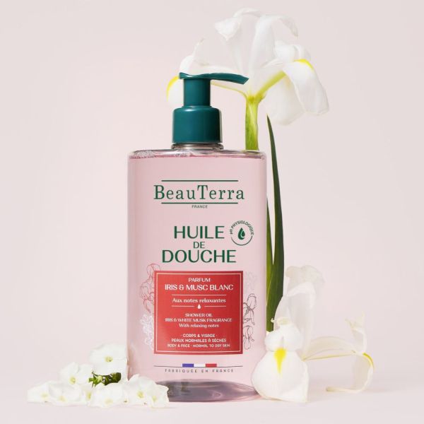 Huile Douche Iris et Musc Blanc - 750mL
