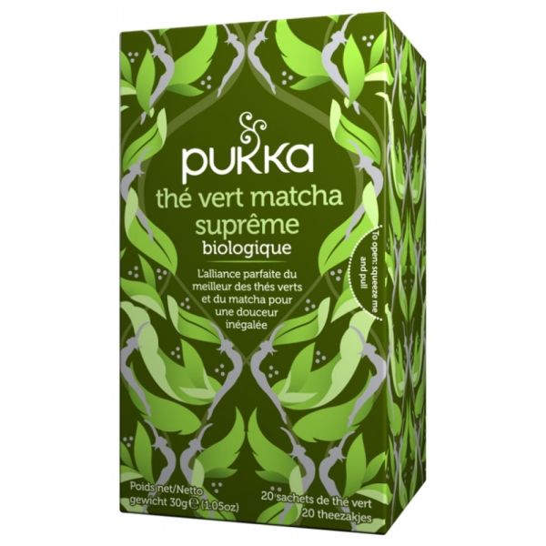 Pukka Sélection Bien-être coffret en bambou, 42 tisanes bio