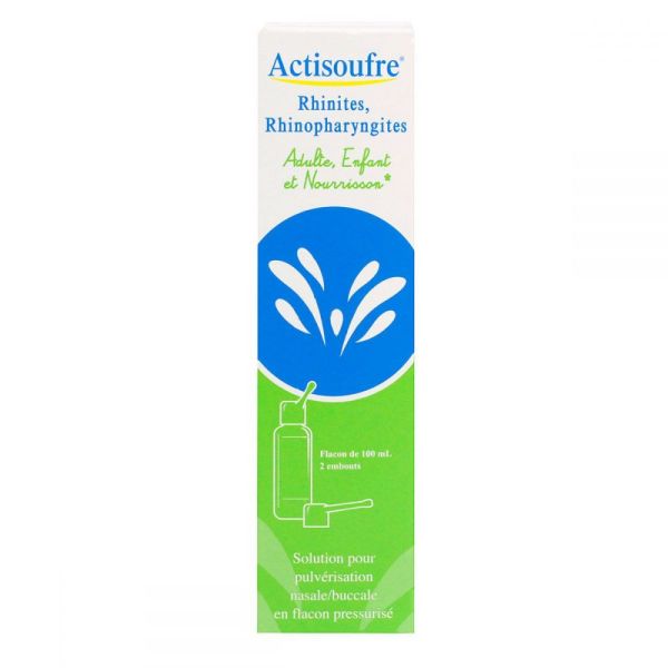 Actisoufre Spray nasal/buccal 100ml