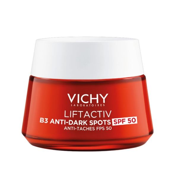 Coffret Liftactiv Specialist Protocole Anti-Taches & Eclat SPF 50 NOUVELLE Crème Jour SPF 50 50ml + mini Sérum B3 5ml Offert