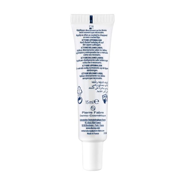 Ictyane - Baume réparateur lèvres desséchées 15 ml