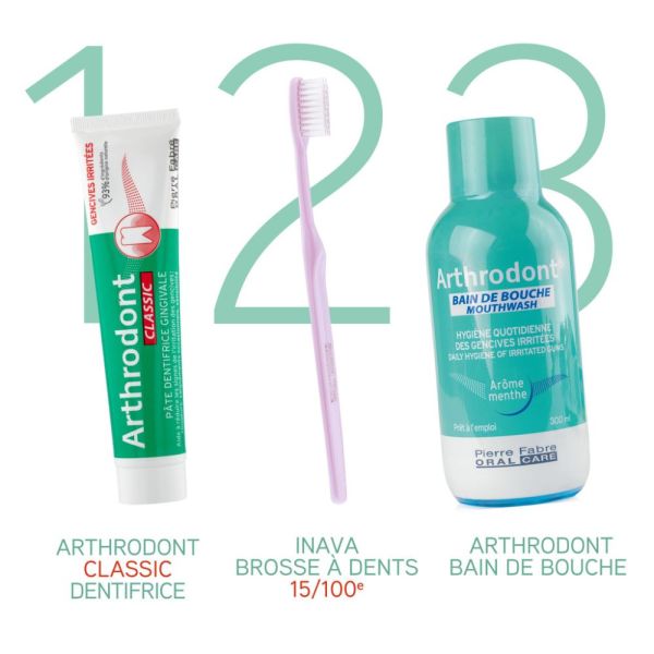 Arthrodont Classic - dentifrice gencives irritées 75 ml