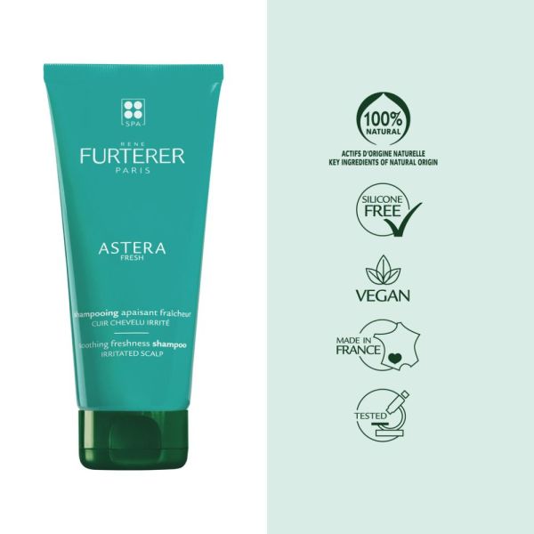 Astera Fresh - Shampooing apaisant fraîcheur - Cuir chevelu irrité 200 ml