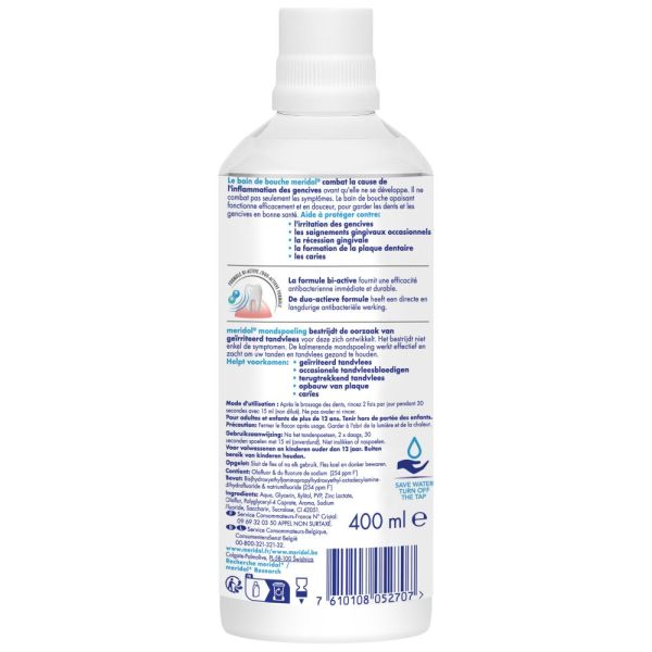 Bain de Bouche meridol Protection Gencives 400ml