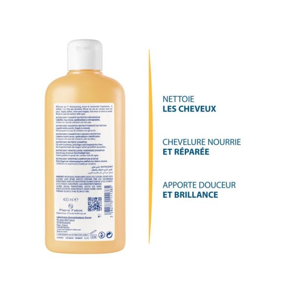 Nutricérat - Shampooing réparateur nutritif cheveux secs fragiles et cassants 400 ml
