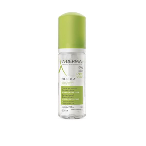 Mousse nettoyante dermatologique hydra-protectrice BIOLOGY 150 ml