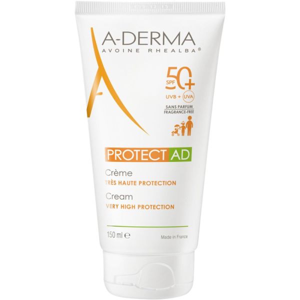 Protect AD Crème solaire très haute protection SPF50+ peaux sèches à tendance atopique 150 ml