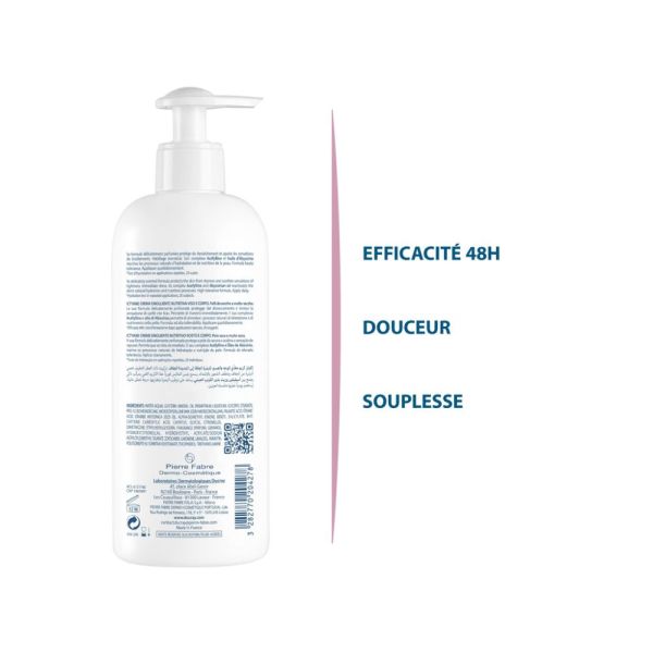 Ictyane - Crème émolliente nutritive peaux séches et très sèches 400 ml