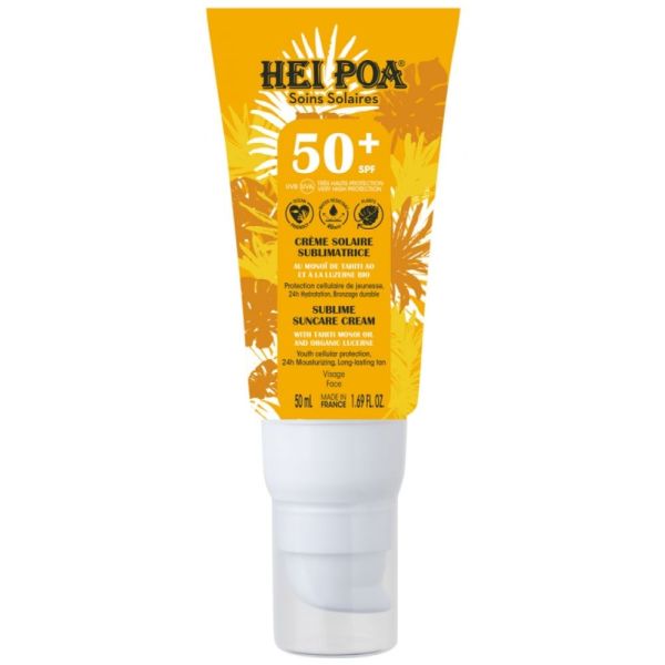 Hei Poa Creme Sublimatrice Visage Spf50+ - 50mL