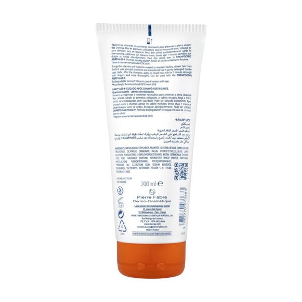 Anaphase - Soin après-shampooing fortifiant Antichute 200 ml