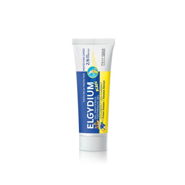 ELGYDIUM Kids Banane 2/6 ans - dentifrice enfant 50 ml