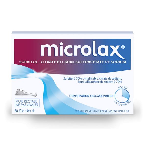 MICROLAX adulte anti-constipation occasionnelle (lavement)