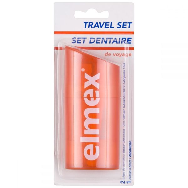 elmex® Anti-Caries Original Kit Voyage 0% Colorant