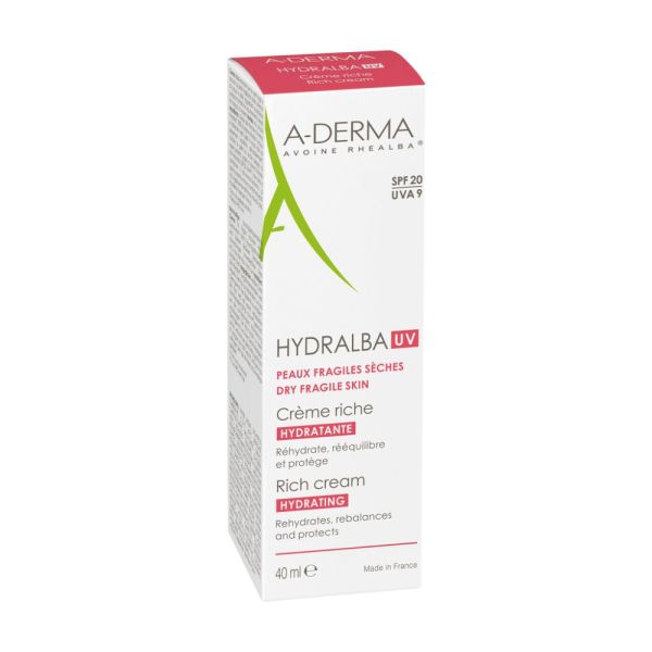 Hydralba UV Crème visage riche hydratante SPF20 40 ml