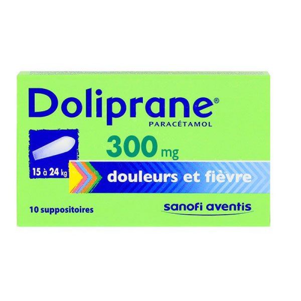 Pharmacie de la Gare - Médicament Doliprane 300 Mg Suppositoires 2plq/5  (10) - Paracétamol - RUMILLY