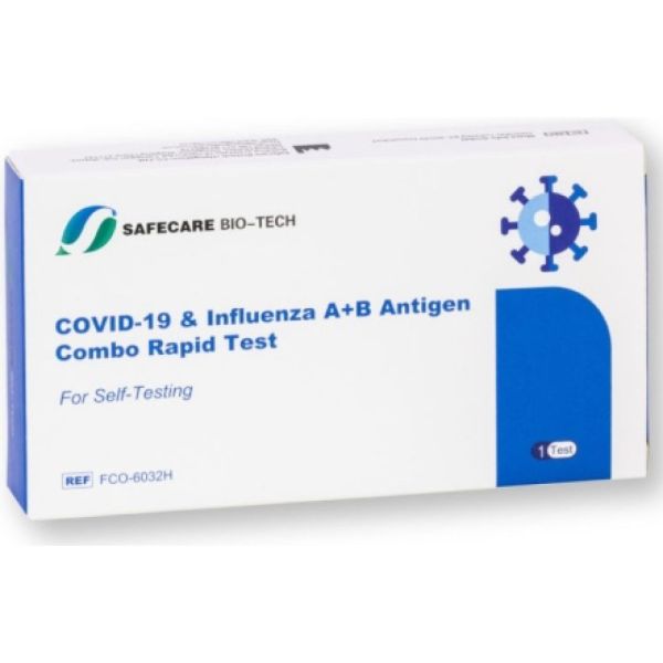 Autotest Combo (Grippe/Covid) – SAFECARE Boite unitaire